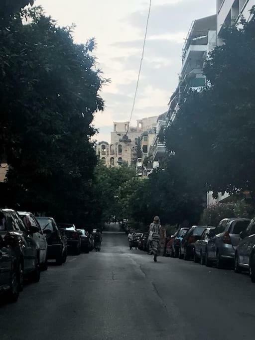 Stefanias Sunny Acropolis Studio On Drakou Pedestrian Αθήνα Εξωτερικό φωτογραφία